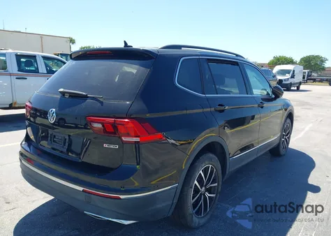 2021 Volkswagen Tiguan 2.0T Se/2.0T Se R-Line Black/2.0T Sel из США, поврежденный, VIN 3VV2B7AXXMM058256